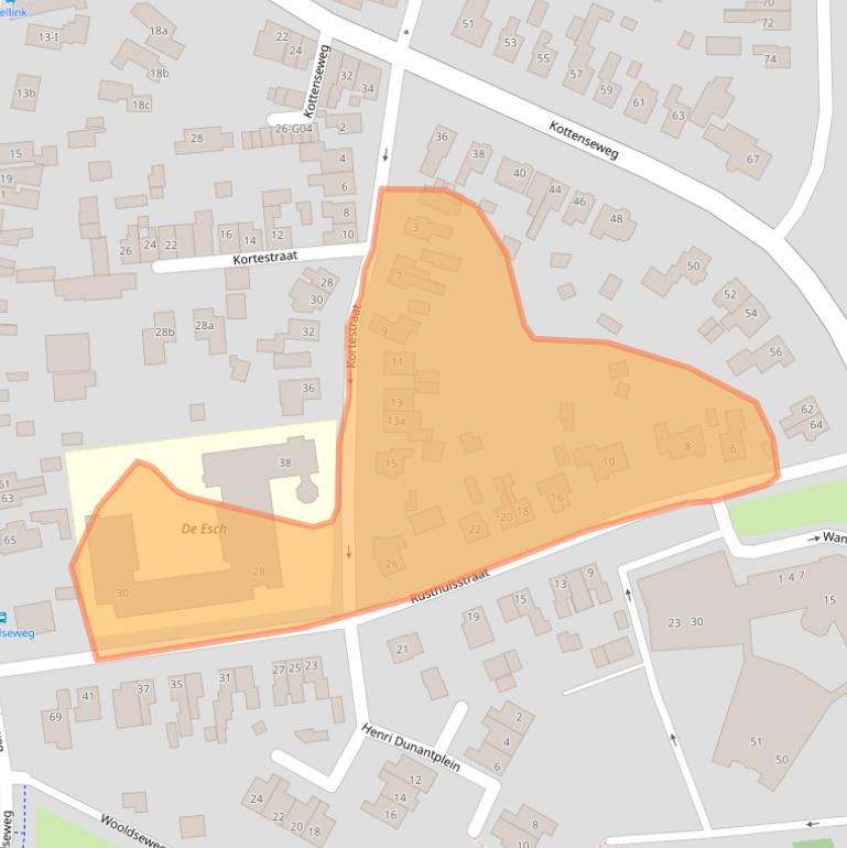 Kaart van postcodegebied 7101JH.