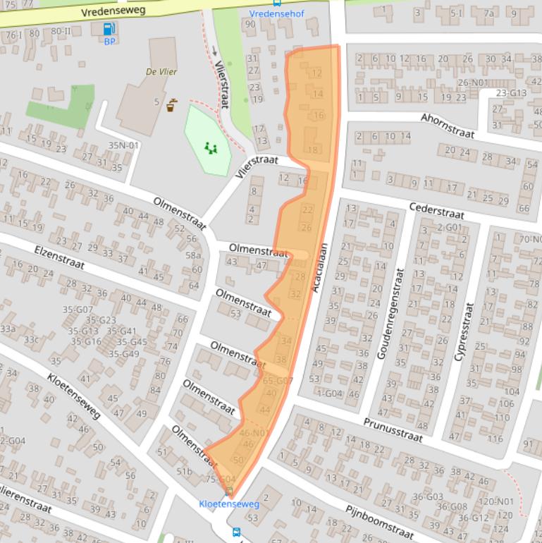 Kaart van postcodegebied 7101KM.