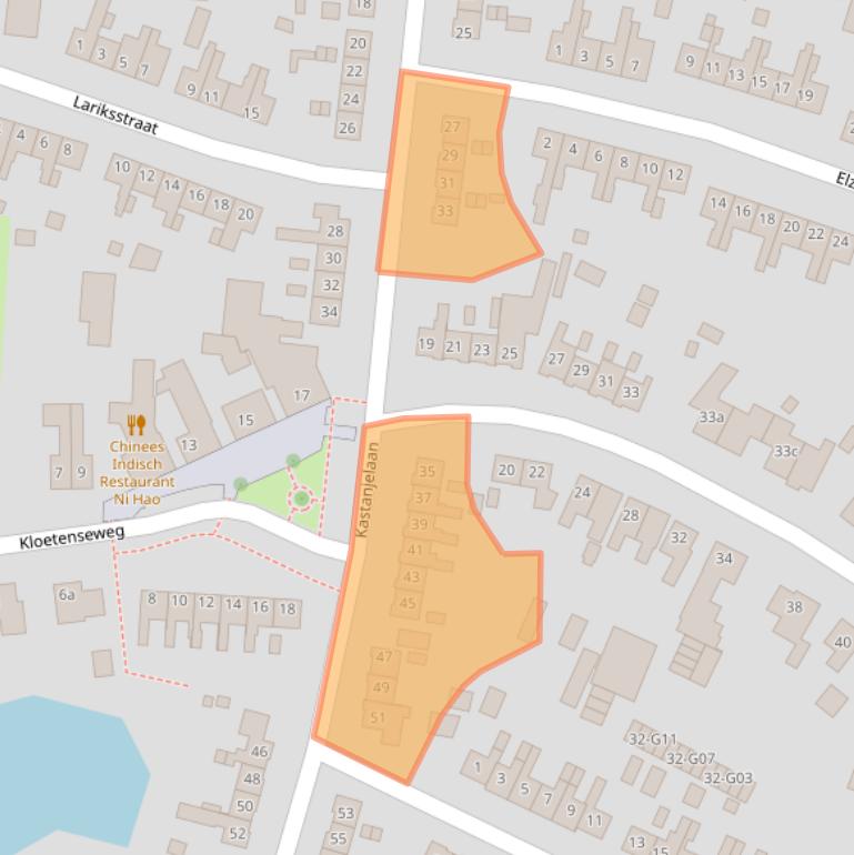 Kaart van postcodegebied 7101LV.