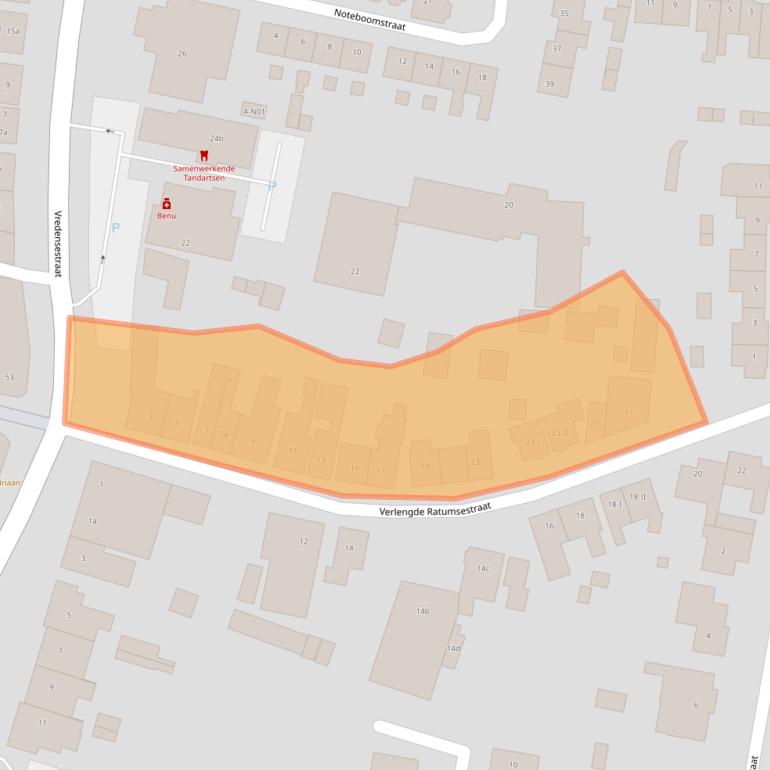 Kaart van postcodegebied 7101MN.