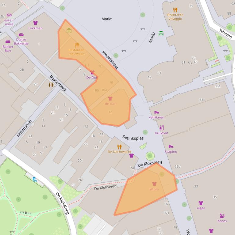 Kaart van postcodegebied 7101NP.