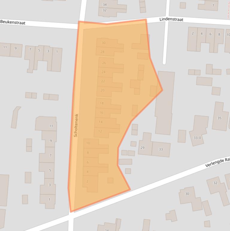 Kaart van postcodegebied 7101SK.