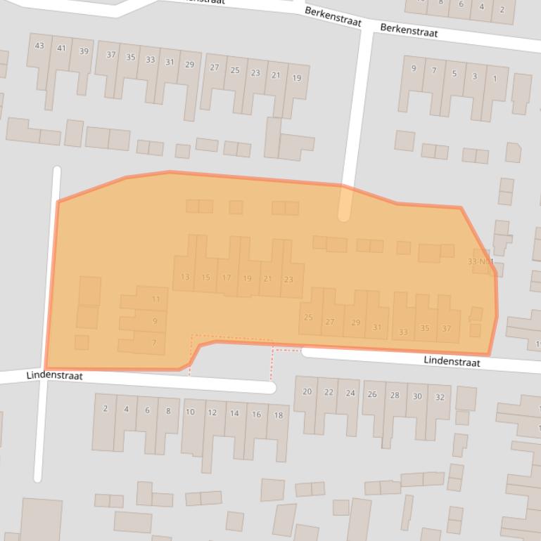 Kaart van postcodegebied 7101SV.