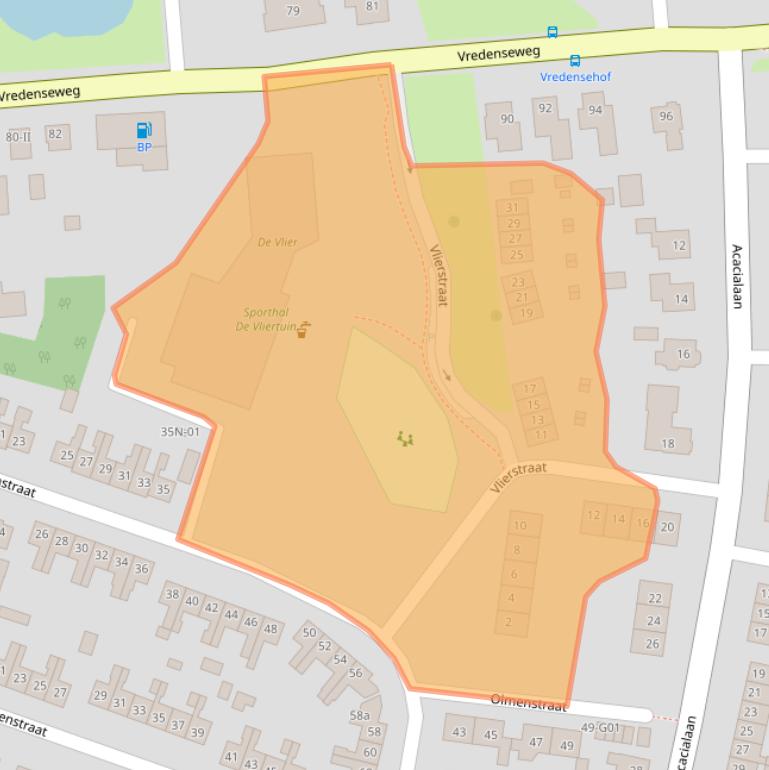 Kaart van postcodegebied 7101TR.