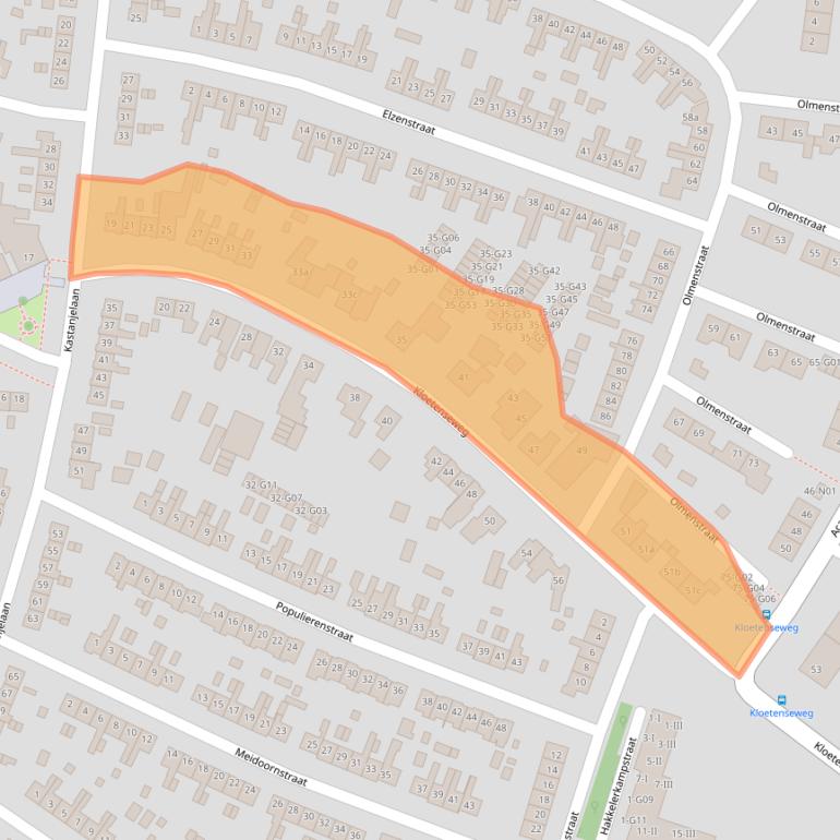 Kaart van postcodegebied 7101TW.
