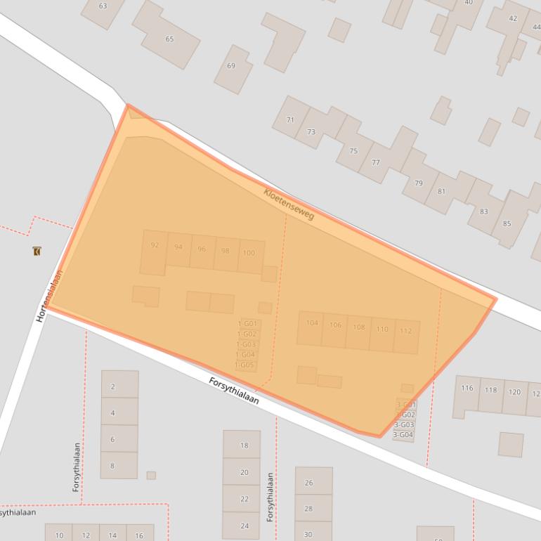 Kaart van postcodegebied 7101VC.