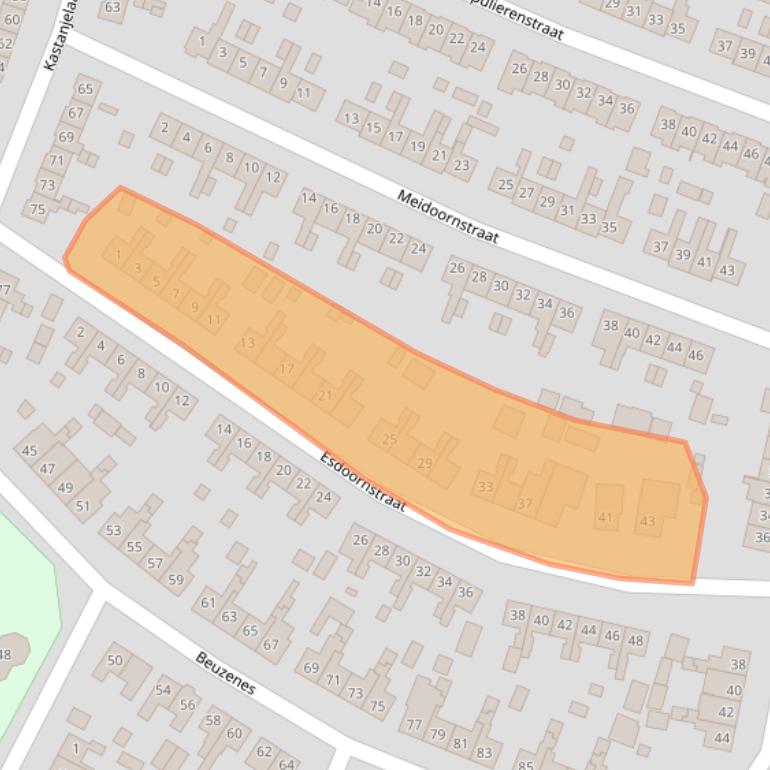 Kaart van postcodegebied 7101VS.