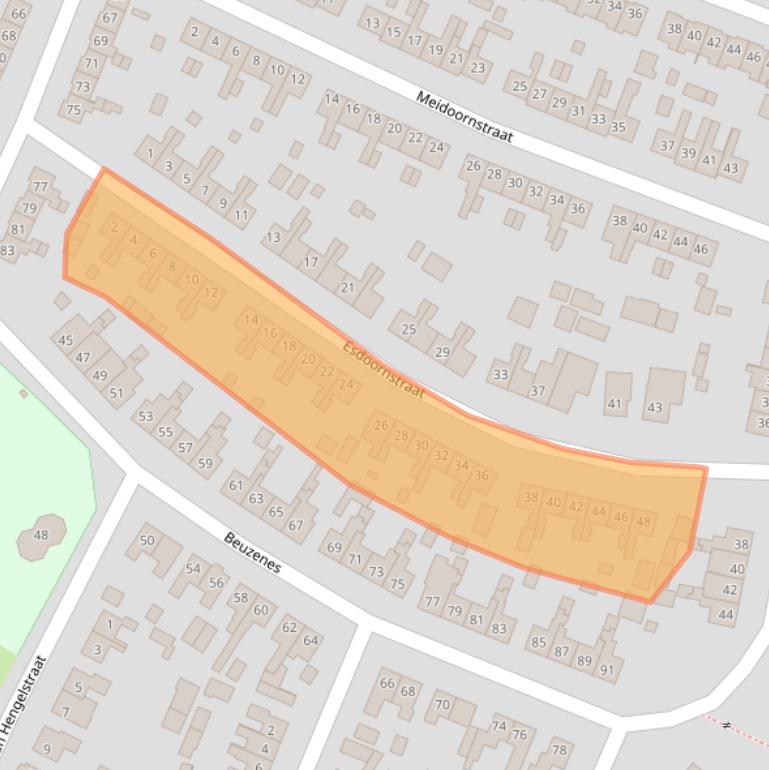 Kaart van postcodegebied 7101VT.