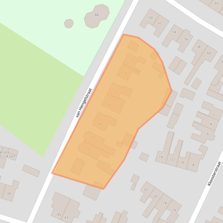 Kaart van postcodegebied 7101WD.