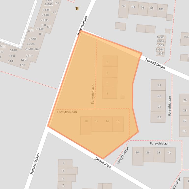 Kaart van postcodegebied 7101XK.