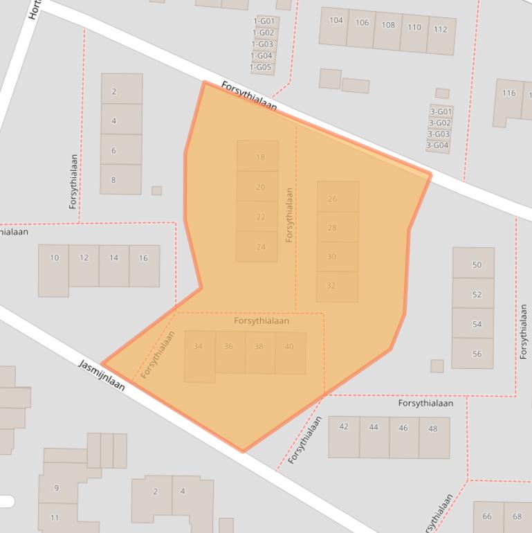 Kaart van postcodegebied 7101XL.