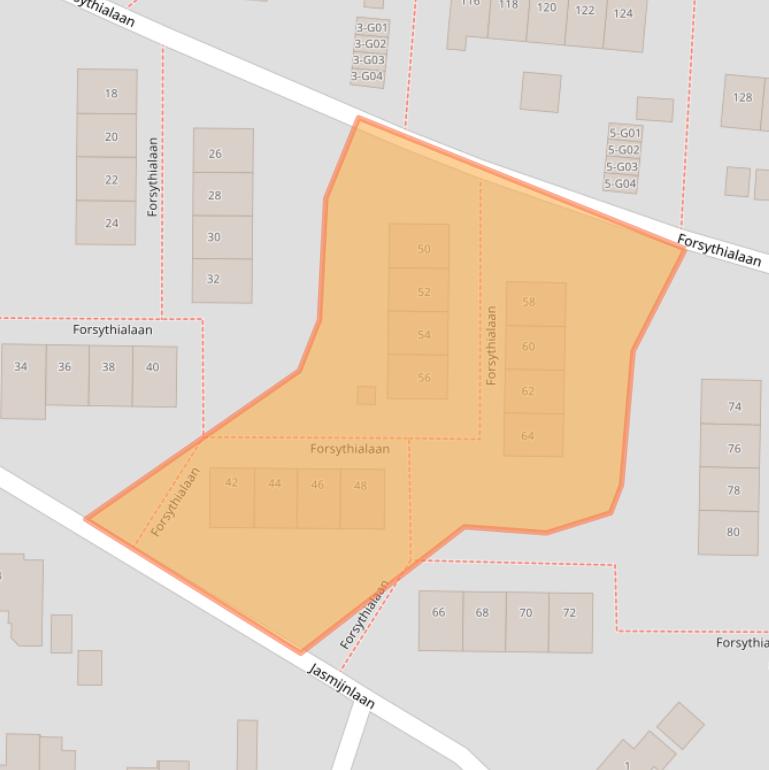 Kaart van postcodegebied 7101XM.