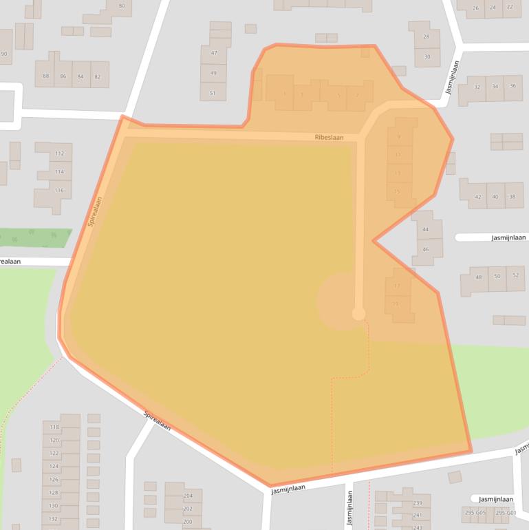 Kaart van postcodegebied 7101XZ.