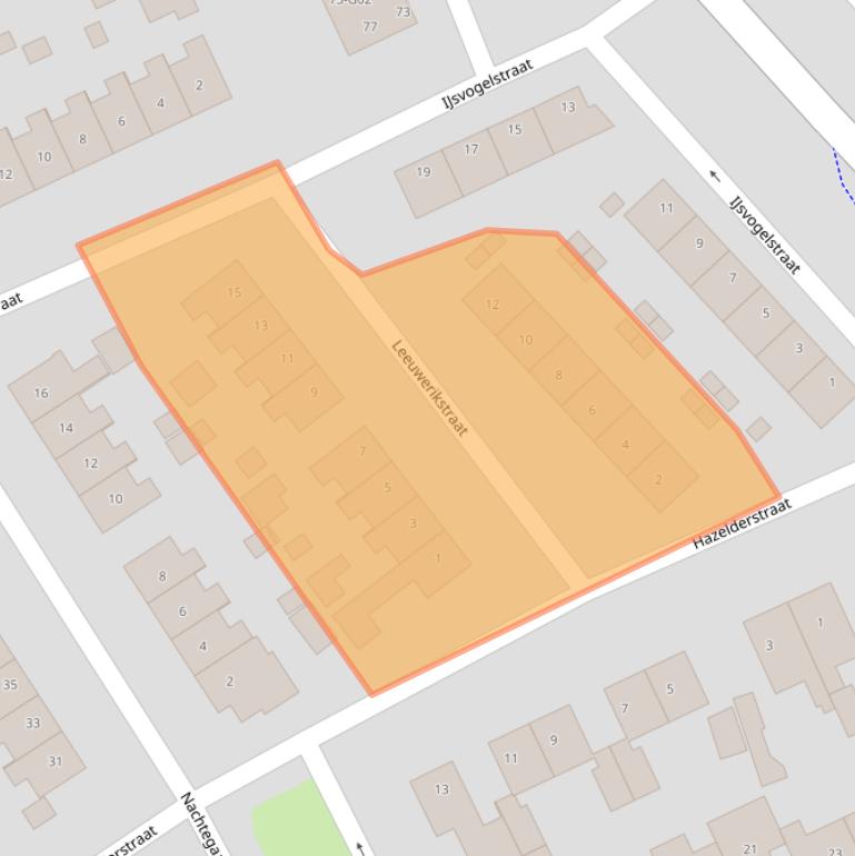 Kaart van postcodegebied 7102AP.