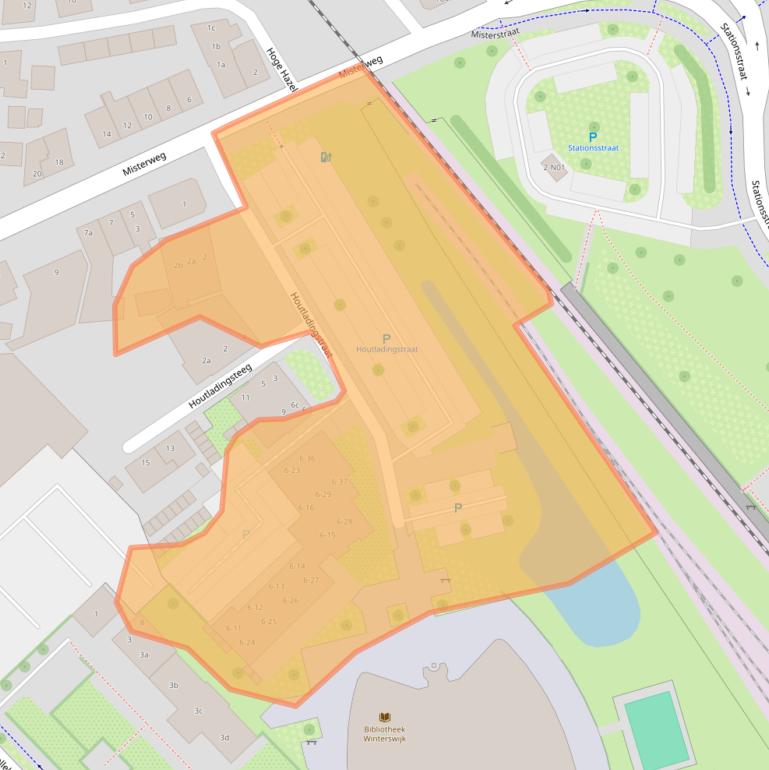 Kaart van postcodegebied 7102BP.