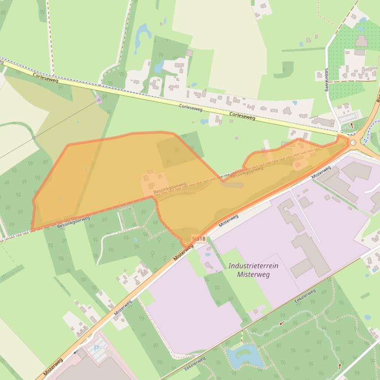 Kaart van postcodegebied 7102ER.