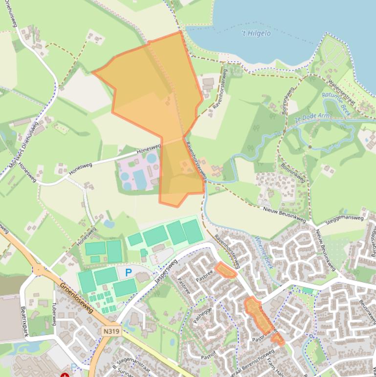 Kaart van postcodegebied 7103AS.