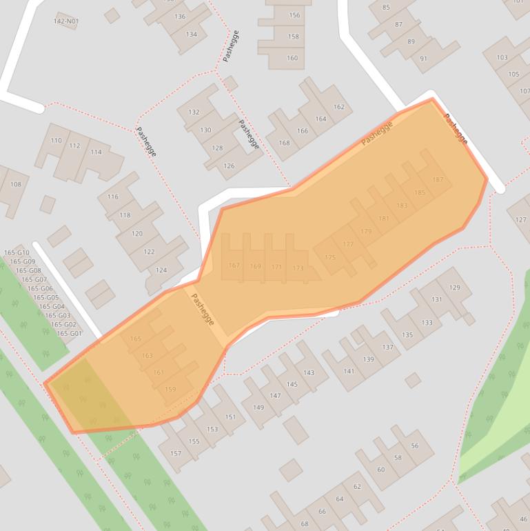 Kaart van postcodegebied 7103BP.