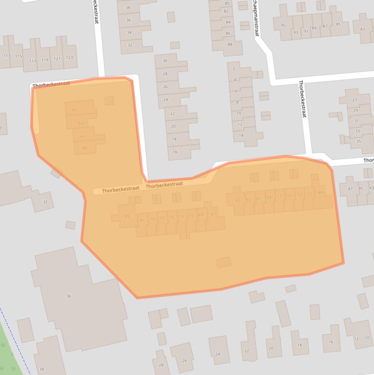 Kaart van postcodegebied 7103GG.