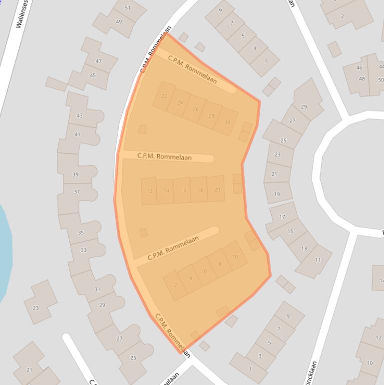 Kaart van postcodegebied 7103JD.