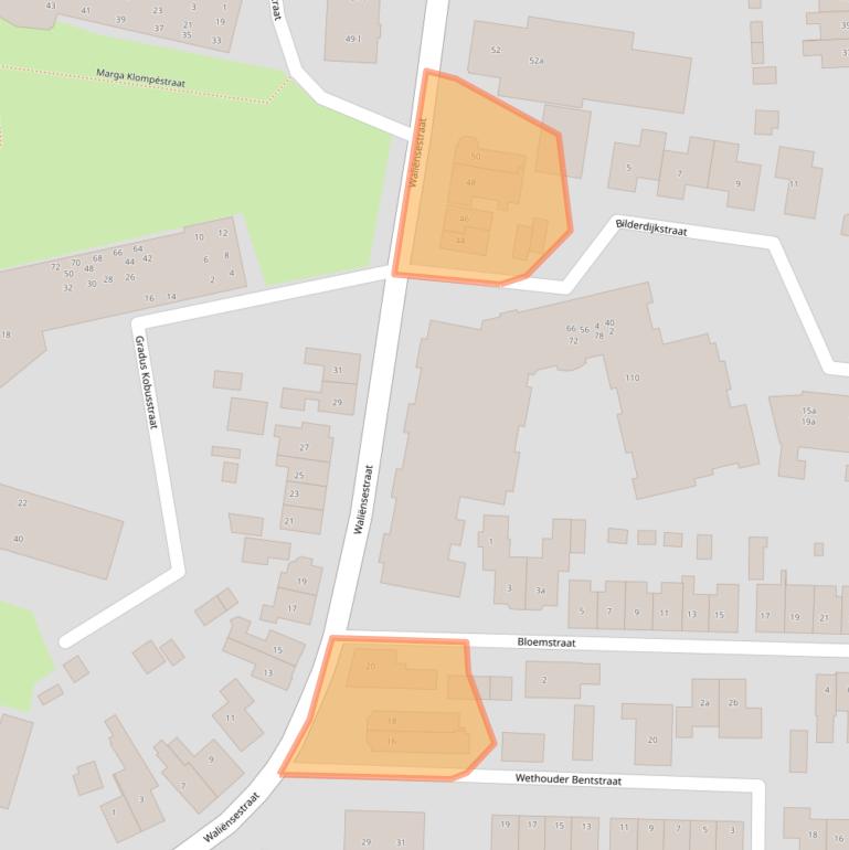 Kaart van postcodegebied 7103XB.