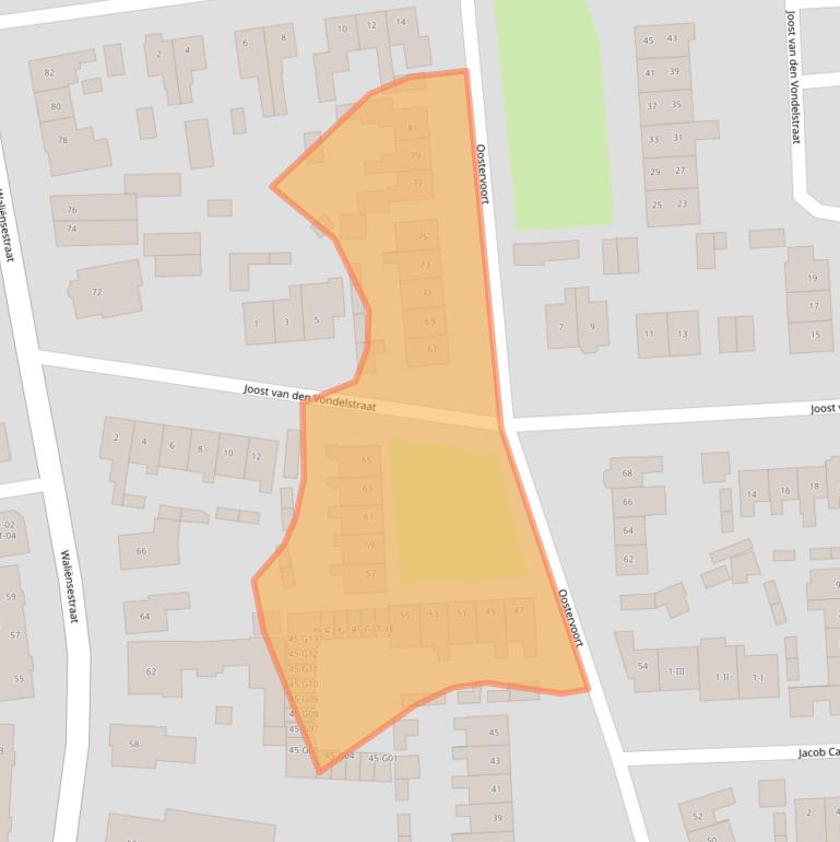 Kaart van postcodegebied 7103XL.