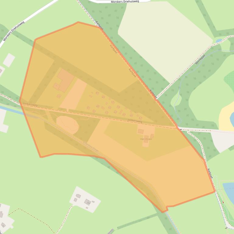 Kaart van postcodegebied 7104AB.