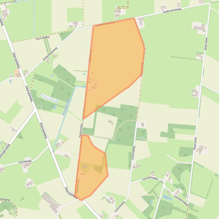 Kaart van postcodegebied 7104AR.