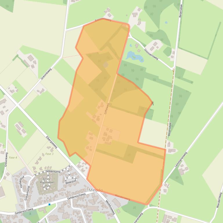 Kaart van postcodegebied 7104AZ.