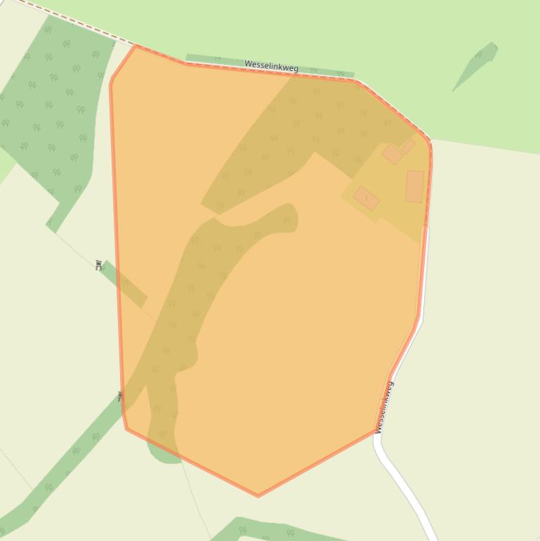 Kaart van postcodegebied 7104BL.