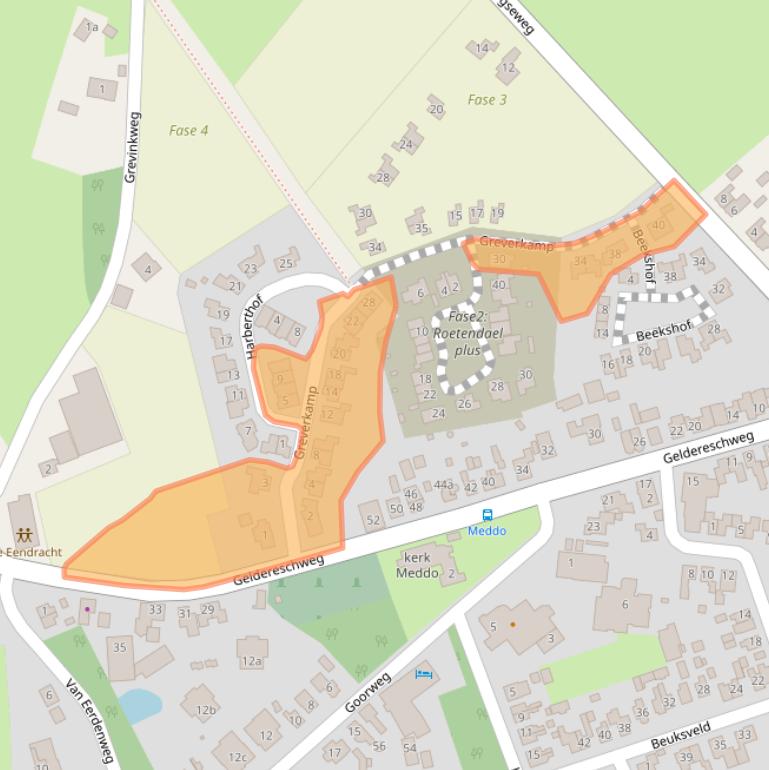 Kaart van postcodegebied 7104CA.