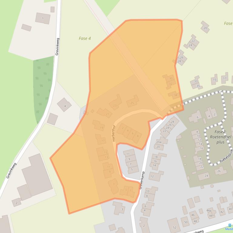 Kaart van postcodegebied 7104CB.