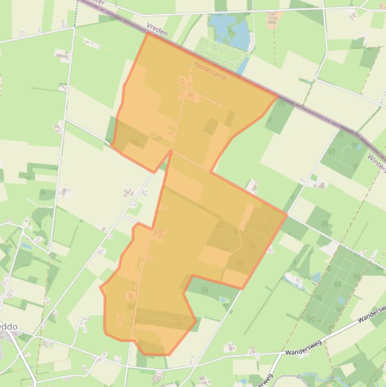 Kaart van postcodegebied 7104DG.