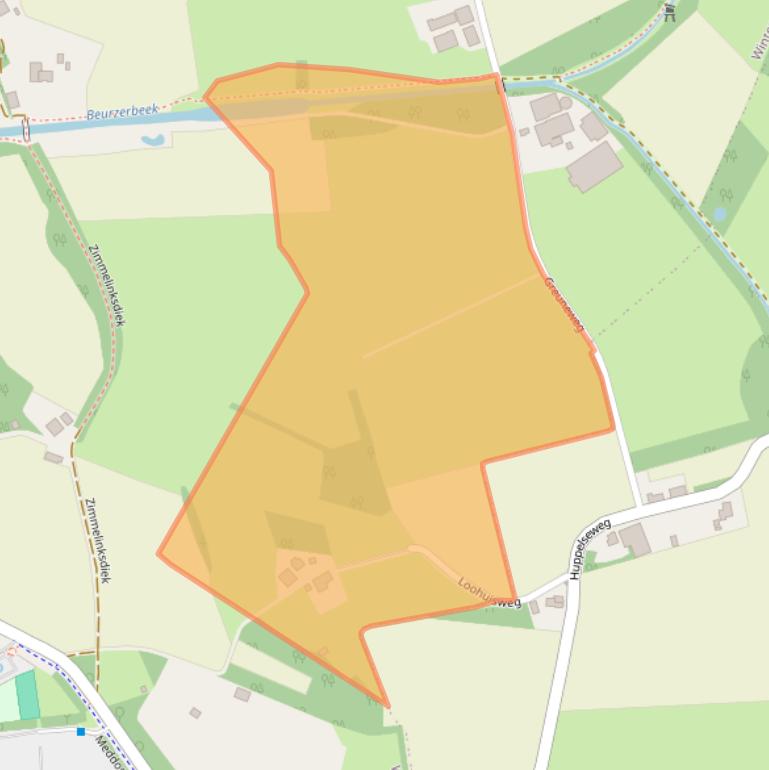 Kaart van postcodegebied 7104DK.