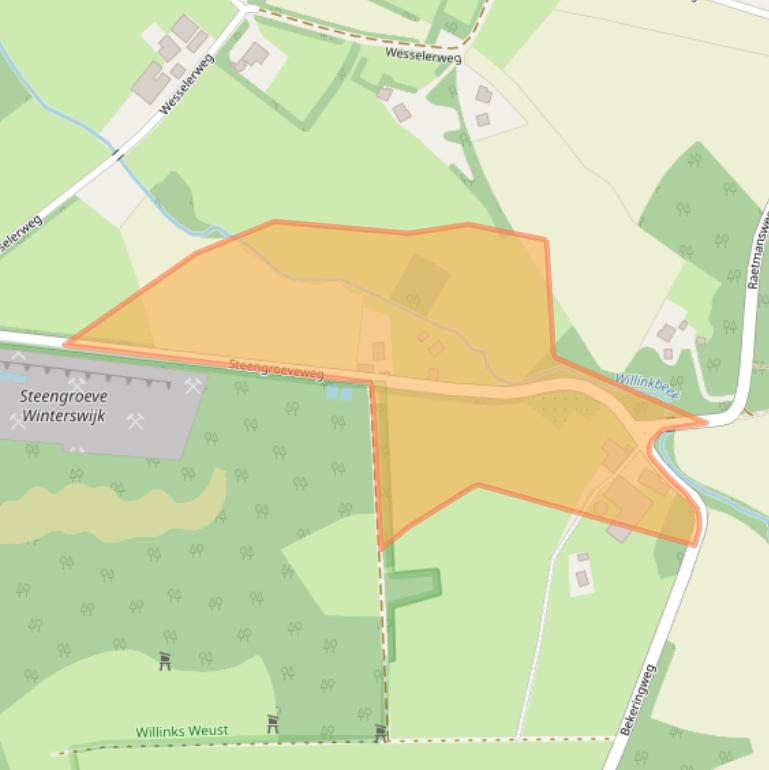 Kaart van postcodegebied 7106CC.