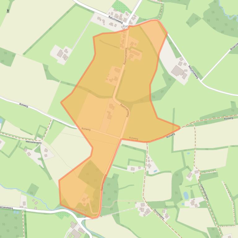 Kaart van postcodegebied 7106CD.