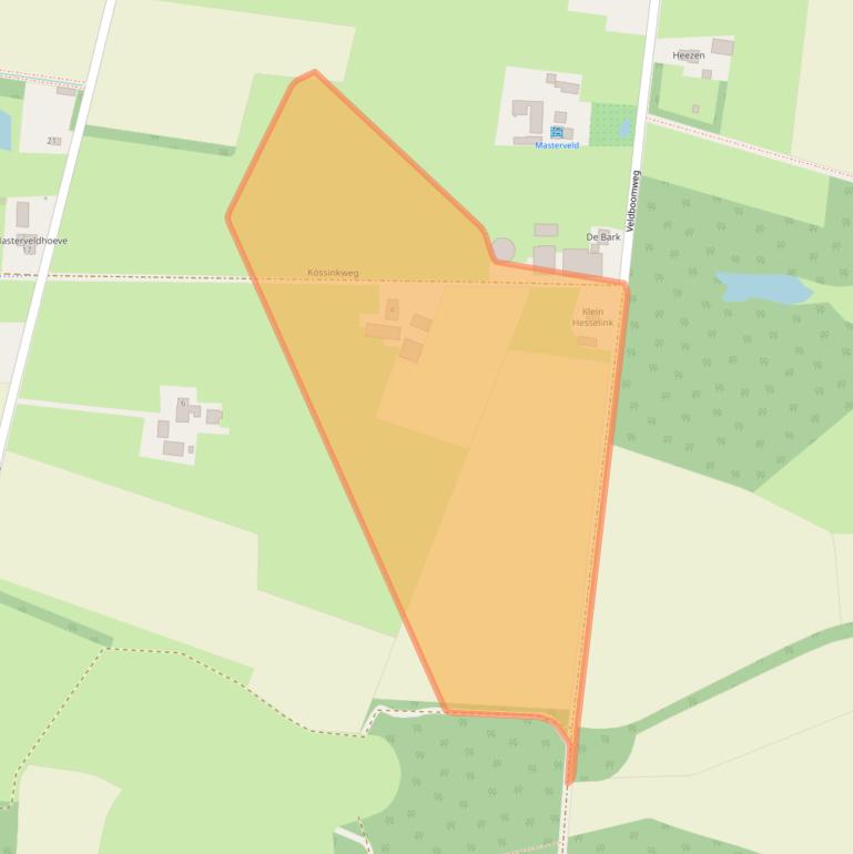 Kaart van postcodegebied 7106CS.