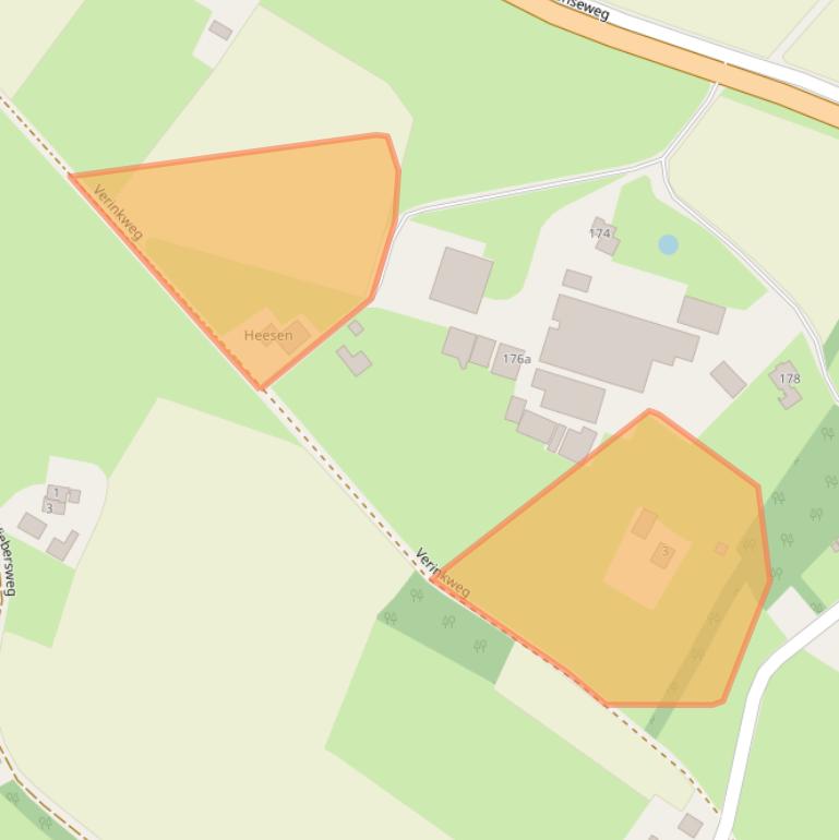 Kaart van postcodegebied 7107AH.