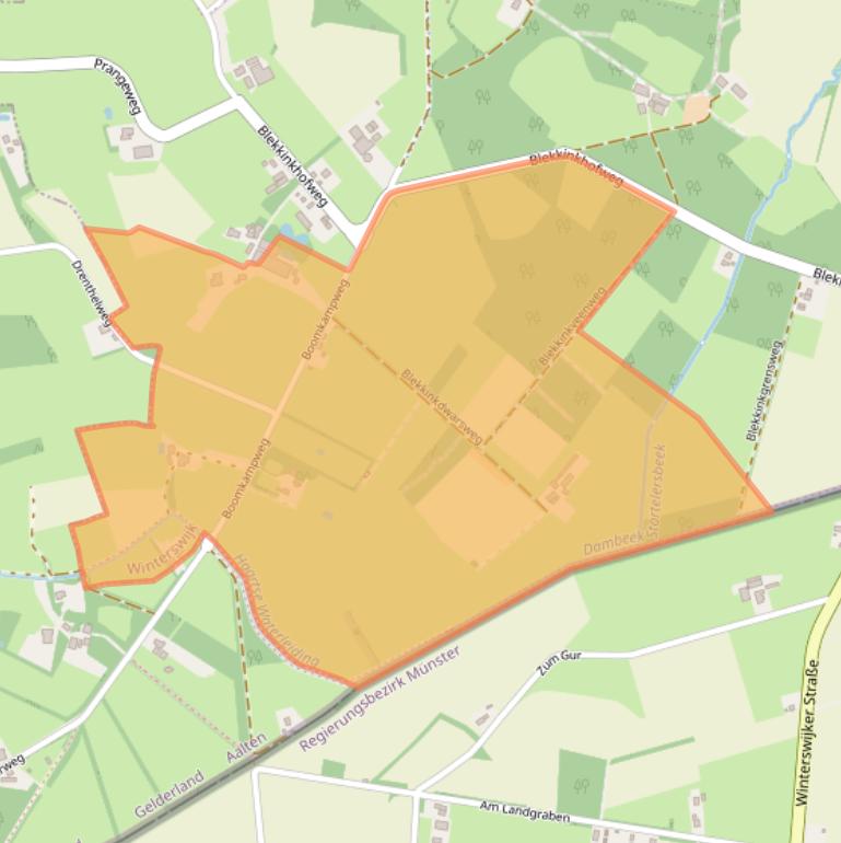 Kaart van postcodegebied 7108AN.