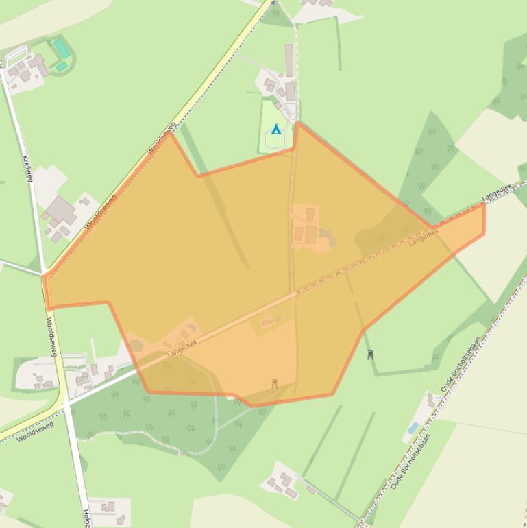 Kaart van postcodegebied 7108AS.