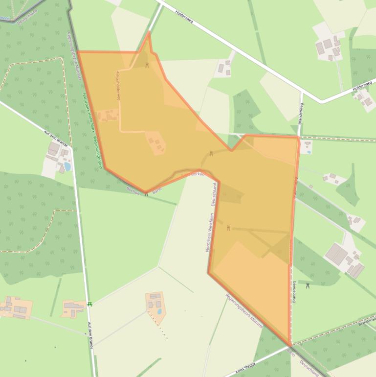 Kaart van postcodegebied 7108AW.