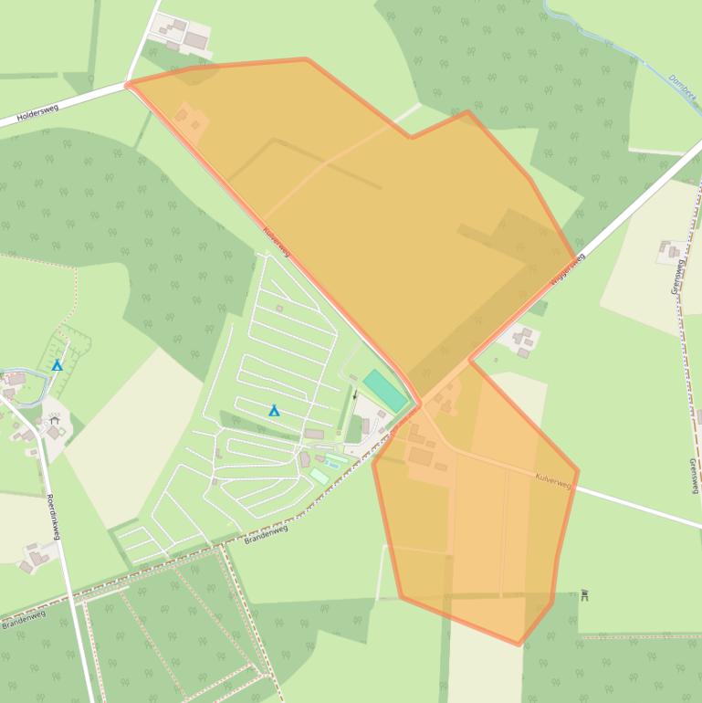 Kaart van postcodegebied 7108BB.