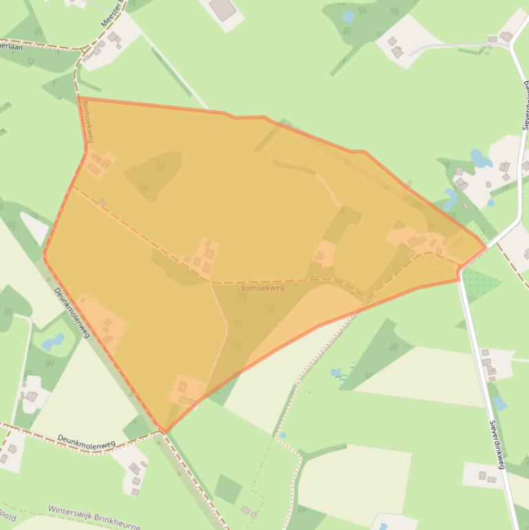 Kaart van postcodegebied 7115AK.