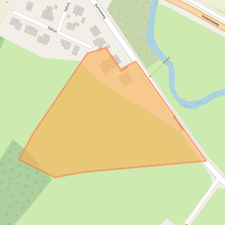 Kaart van postcodegebied 7115AP.