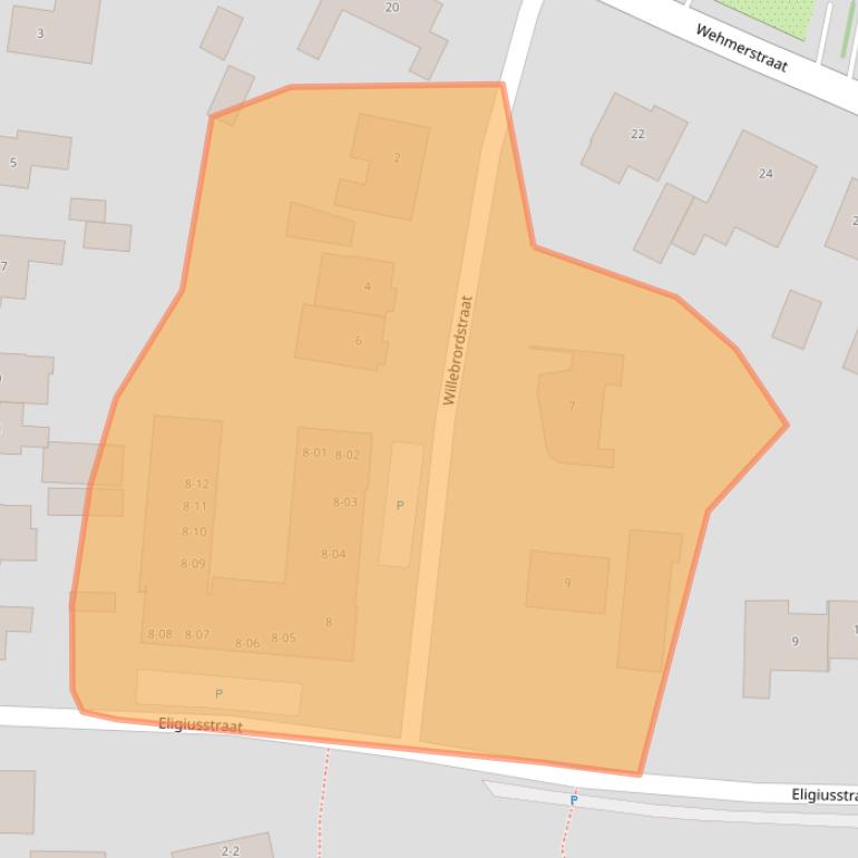 Kaart van postcodegebied 7121DR.