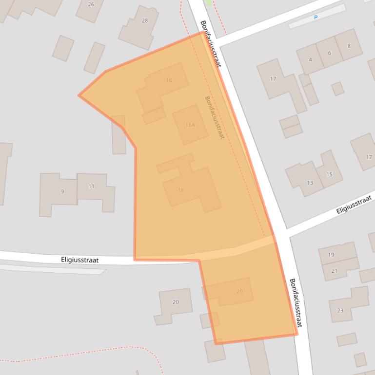 Kaart van postcodegebied 7121DT.