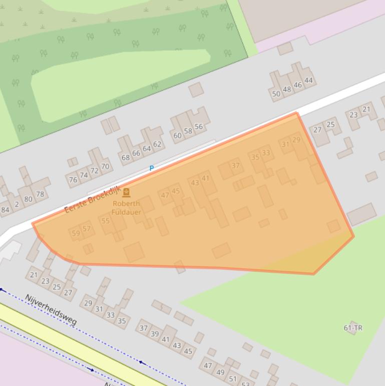 Kaart van postcodegebied 7122AK.