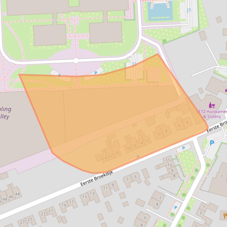 Kaart van postcodegebied 7122AL.