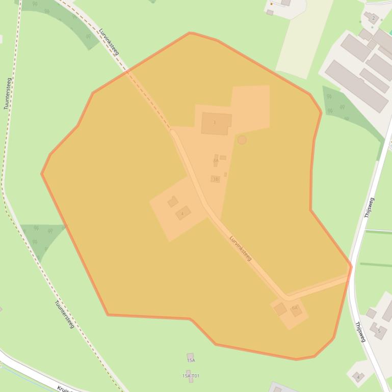 Kaart van postcodegebied 7122KA.