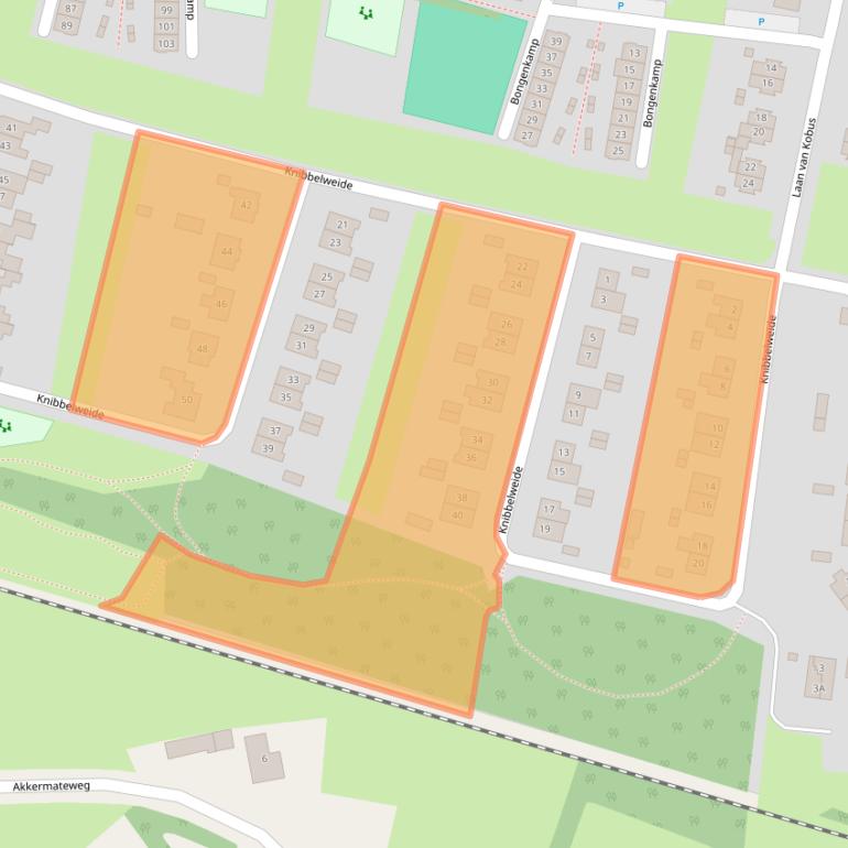 Kaart van postcodegebied 7122TC.